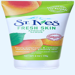 Amazon.com: St. Ives Fresh Skin Face Scrub Deeply Exfoliates for Smooth,  Glowing Skin Apricot Dermatologist Tested, Made with 100% Natural  Exfoliants 6 oz : Beauty & Personal Care